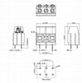 螺钉式接线端子 DG136 LF137T 1016MM大间距接插件 5