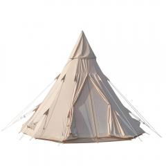 5m Canvas Teepee Tent    canvas tent waterproofing  2