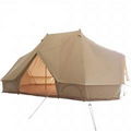 6x4m Luxury Glamping Emperor Bell Tent   Luxury Canvas Tent supplier  1