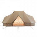 6x4m Luxury Glamping Emperor Bell Tent   Luxury Canvas Tent supplier  2