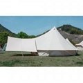 Bell Tent With Stove Jack Awning   waterproof Canvas Tent price