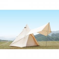 Double Door Indian Tent  canvas camping tents   luxury safari tents supplier 