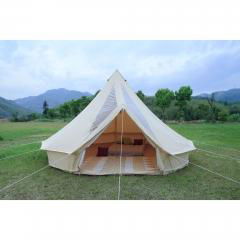 5m Canvas Bell Tent With Pvc Roof    Custom canvas bell tent    