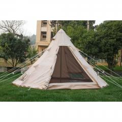 Canvas Mini Teepee Tent     Simple Camping Tent    4