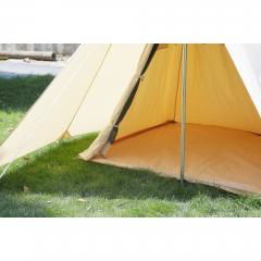 Double Layer Pyramid Teepee Tent     Teepee Canvas Tent manufacturer   3