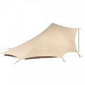 Cotton Canvas Bedouin Style Pyramid Tent  2
