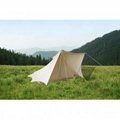 Cotton Canvas Bedouin Style Pyramid Tent  3