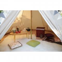 4m Canvas Teepee Tent     bell tent company   5