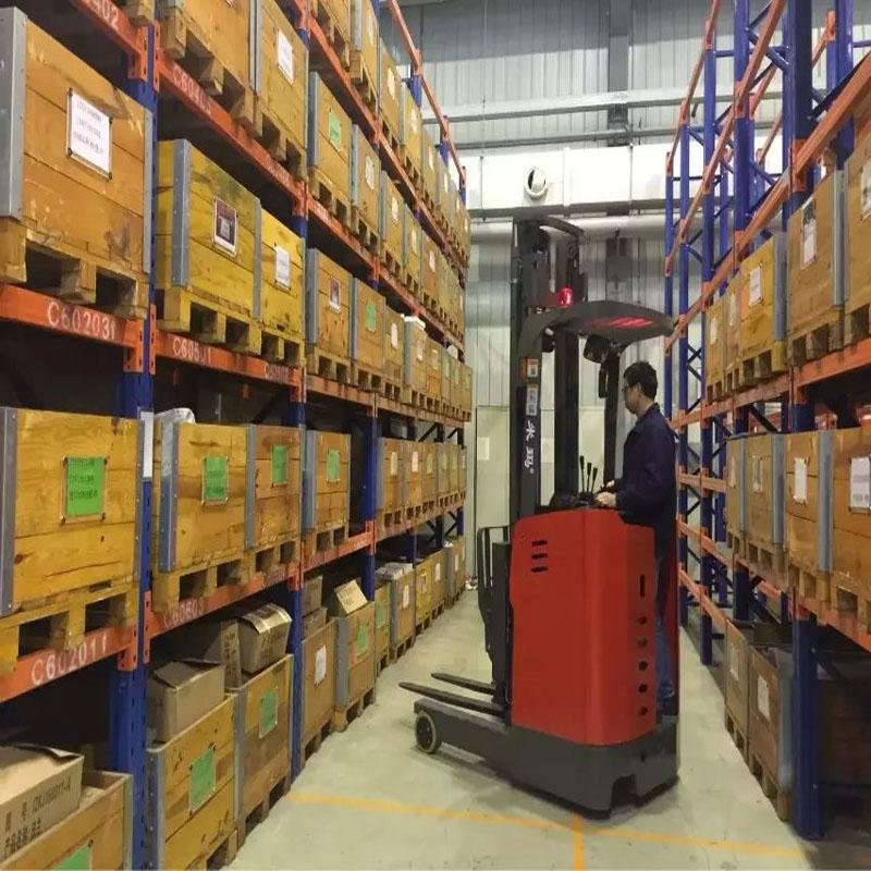 Warehouse storage pallet beam rack system 5