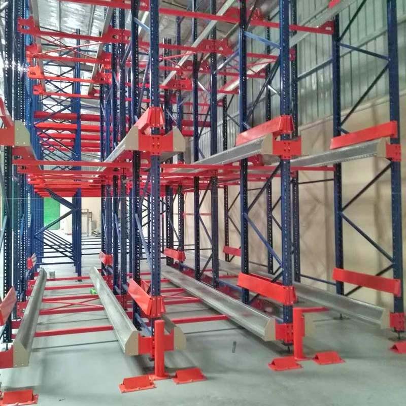 Automatic radio shuttle racking system with pallet runner 2