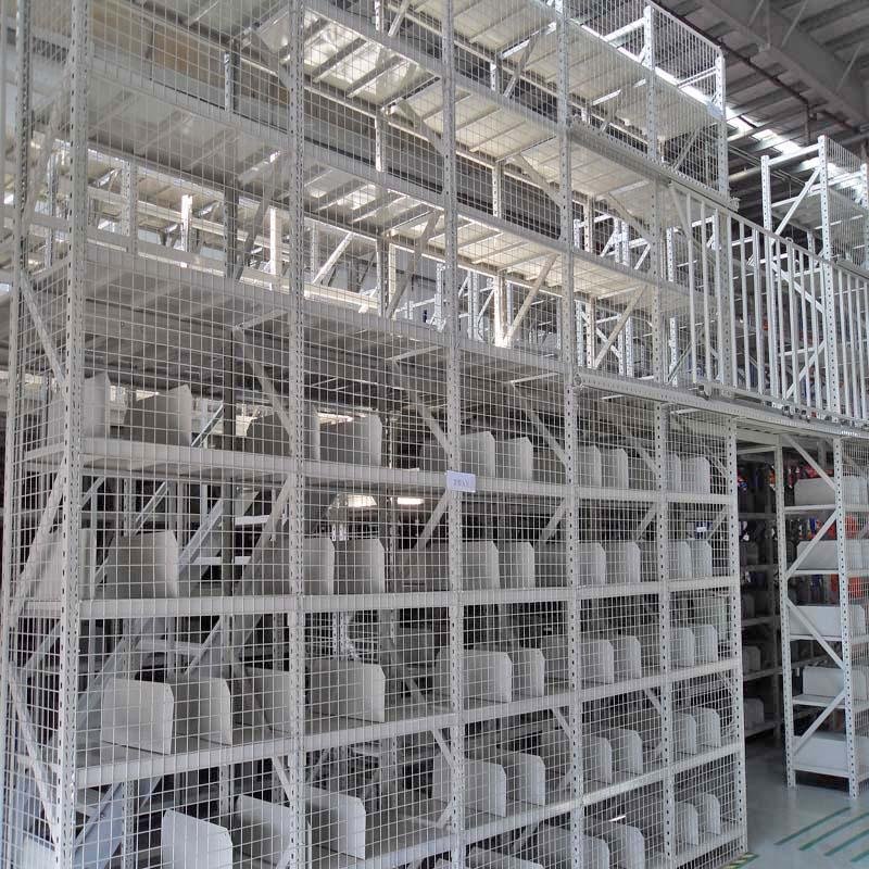 Warehouse Mezzanine floor rack for food storage 3