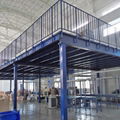 Structrual warehouse storage mezzanine