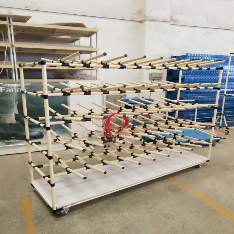  Wear-resistant and static-proof wire rod type combined storage shelf 2