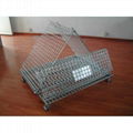 stackable and collapsible wire mesh pallet container box 4