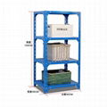 colorful iron storage light duty shelf for warehouse and household 5