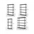 Black boltless display rack and teardrop shelf  4