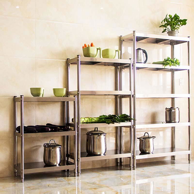 stainless steel storage shelf for kitchen  4