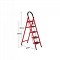 housework bedroom collapsible climbing ladder for sale 2