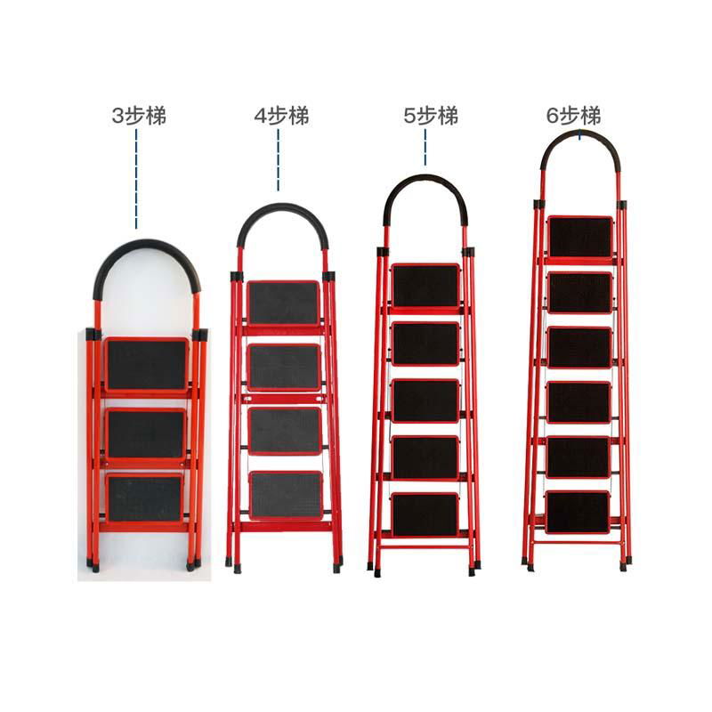 housework bedroom collapsible climbing ladder for sale 3