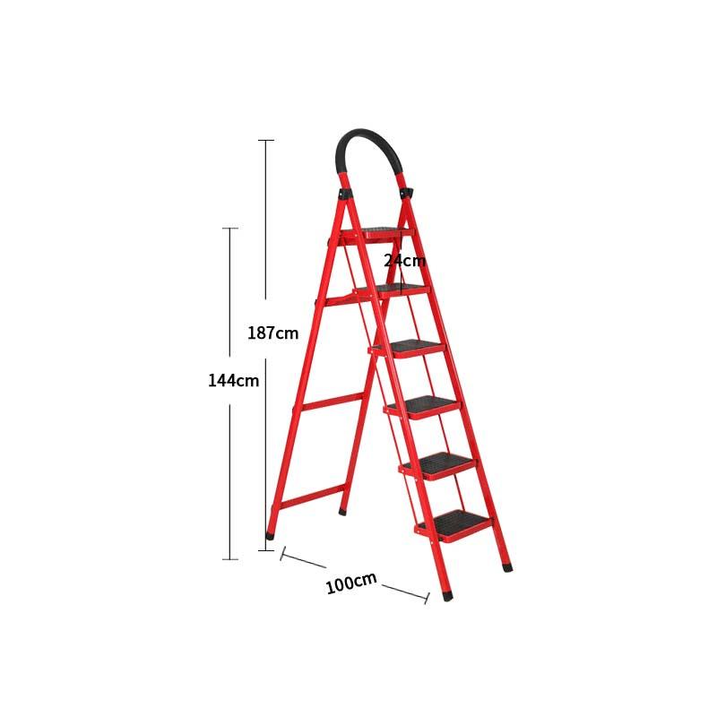 housework bedroom collapsible climbing ladder for sale 5