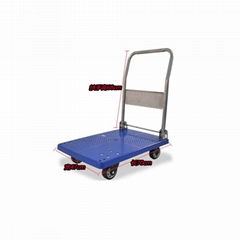 material handling tools flatbed trolley