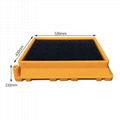 Anti-leakage HDPE plastic pallet for oil and chemicals containment 4