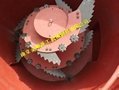 Serrated blade of feed mixer 5