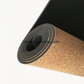 Cork Natural Rubber Yoga Mat 1