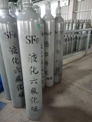 Sulfur hexafluoride gas 99.99% 99.999%