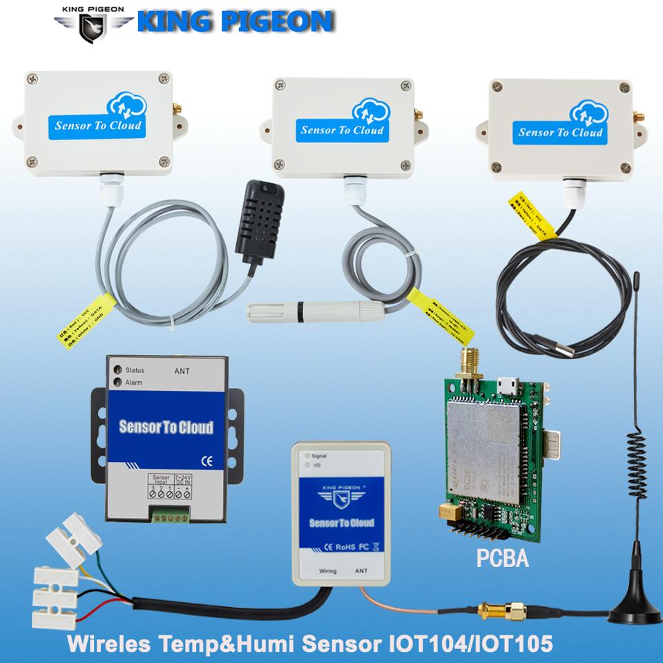 IOT104  GSM 3G 4G Wireless Temperature Humidity IoT Senso 3