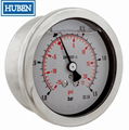 1000 psi Stainless Steel Tube Pressure Gauge 4