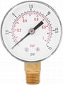 2-1/2" Lead Pressure Gauge 0 to 100 PSI