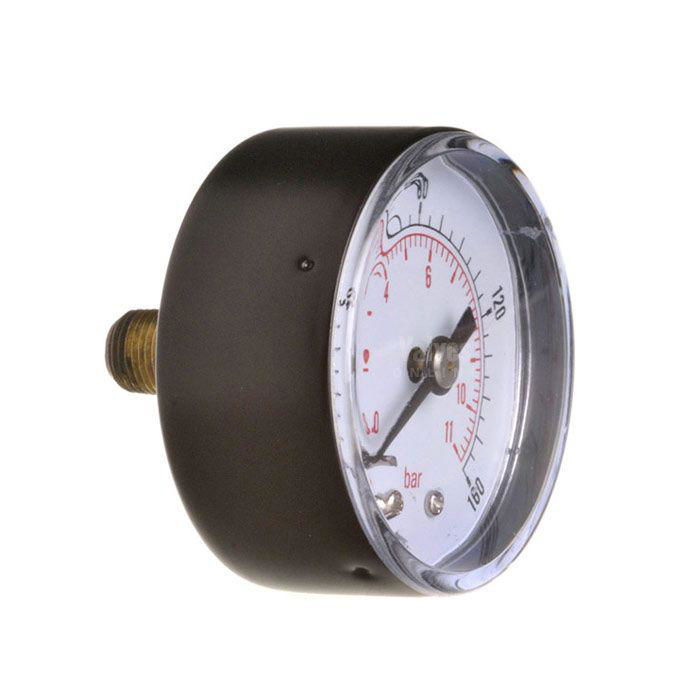 200 PSI 1/4" Side / Bottom Mount Air Compressor Gauge 5