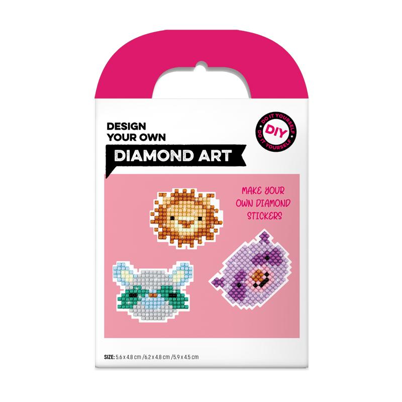 DESIGN YOUR OWN  DIAMOND ART 3 ASSORTED 2