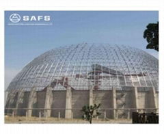 steel structure Space Frame Construction Coal Storage Shed design