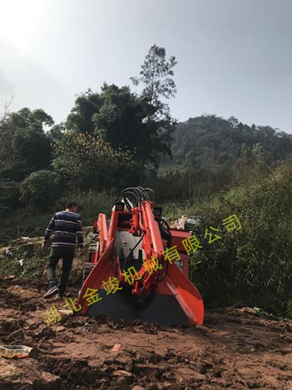 礦用扒渣機 小型扒渣機 扒渣機操作方法 破挖一體扒渣機 2