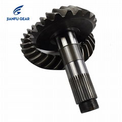 Spiral bevel gear for truck