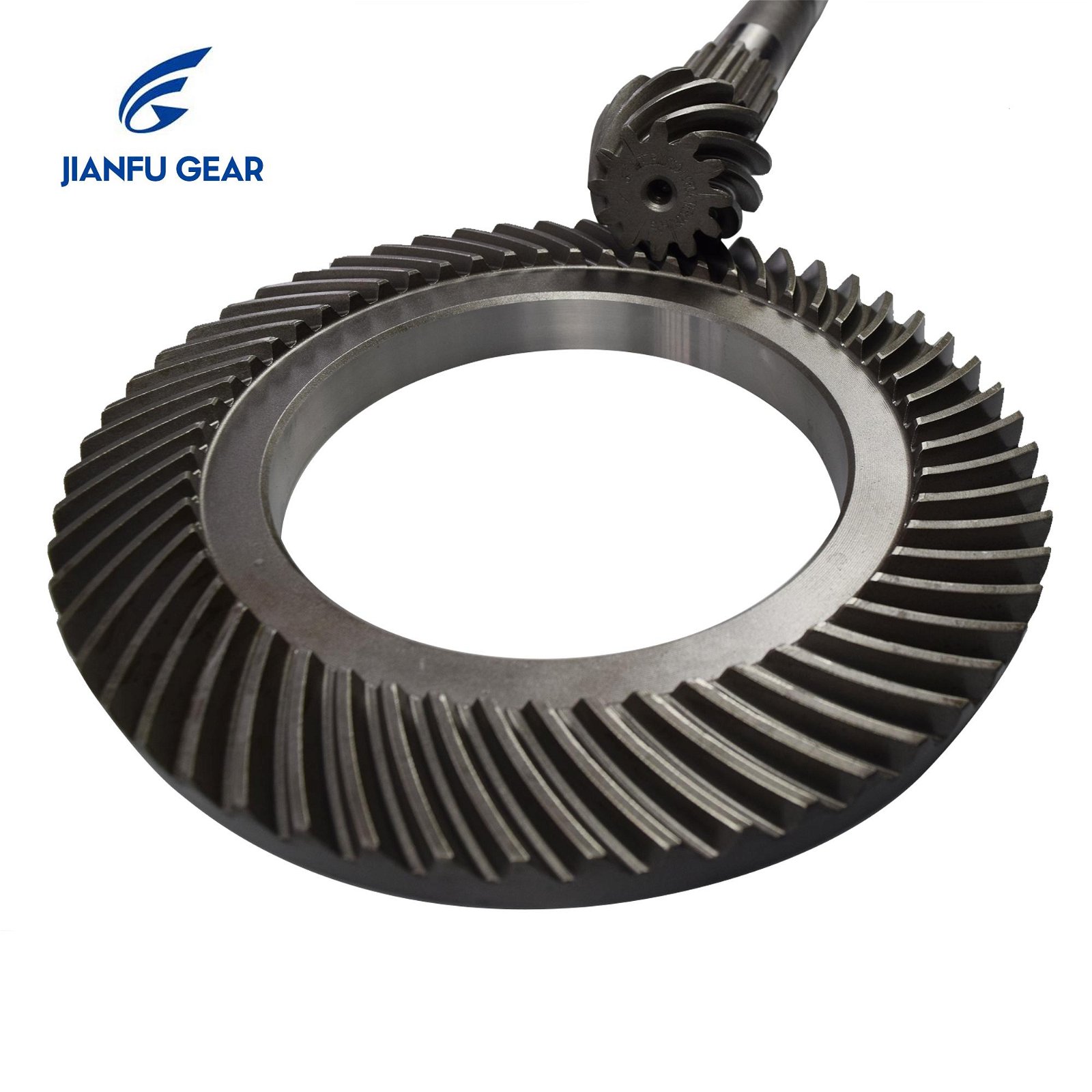 Crown wheel and pinion gear for agricultural machinery tractor 2