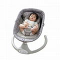 New Modern Design Baby Cradle Swing Adjustable Reclining Position Baby Nursery C