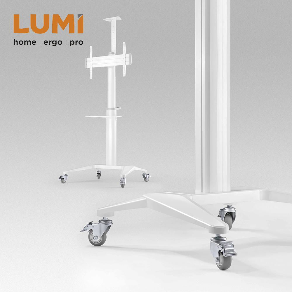 Ultra-Modern Aluminum Mobile TV Cart 5