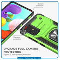 TENCHEN 2 in 1 hybrid pc tpu r   ed shockproof armor case finger ring holder pho 1