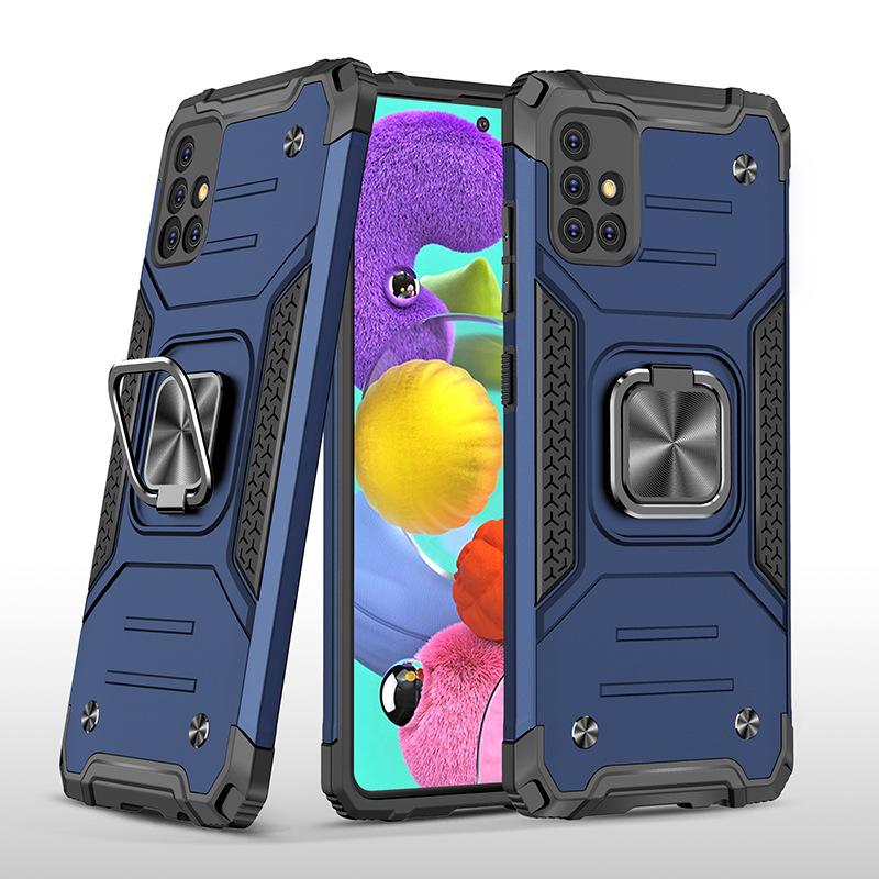 TENCHEN 2 in 1 hybrid pc tpu r   ed shockproof armor case finger ring holder pho 4