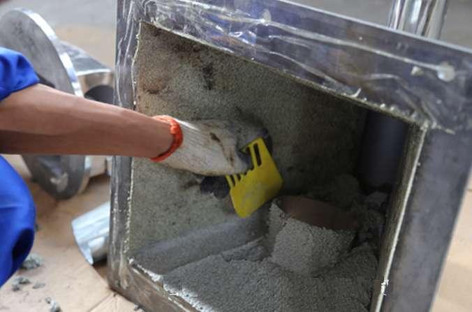 236快固小颗粒耐磨涂层238大颗粒快固耐磨涂层浇注型碳化硅涂层 4