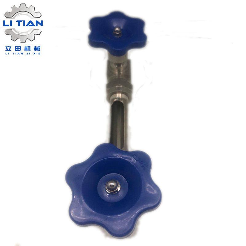外螺纹连接带不锈钢护管玻璃液位计 2