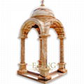 Marble gazebo for garden  2