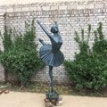 Garden decorative bronze lady sculpture for sales 5