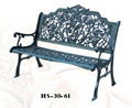 Outdoor cast iron bench cast iron garden bench 4