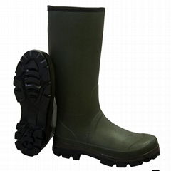 Men's Outdoor Wellies Waterproof Rubber Gum Boots