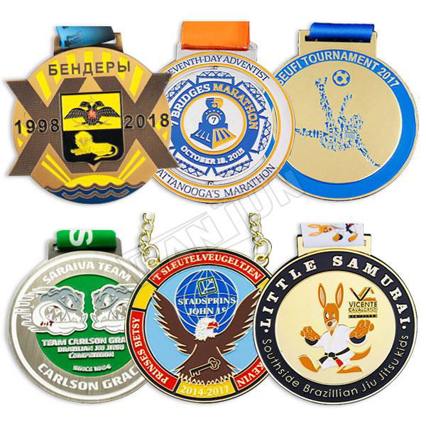 Manufacture Wholesale Sports Medals Factory Price Metal Medal  Zinc Alloy Custom