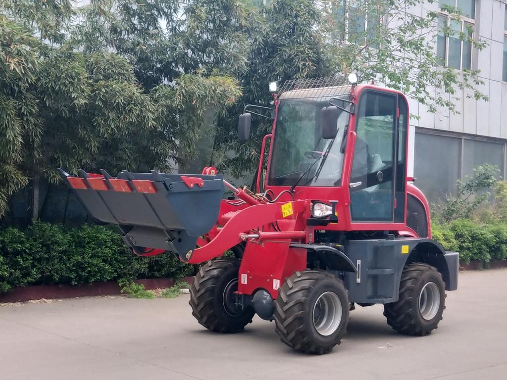 800kg mini wheel loader from China 4